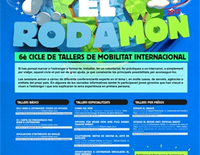  6è Cicle de tallers de mobilitat internacional El Rodamón - L'Estació Espai Jove de Girona